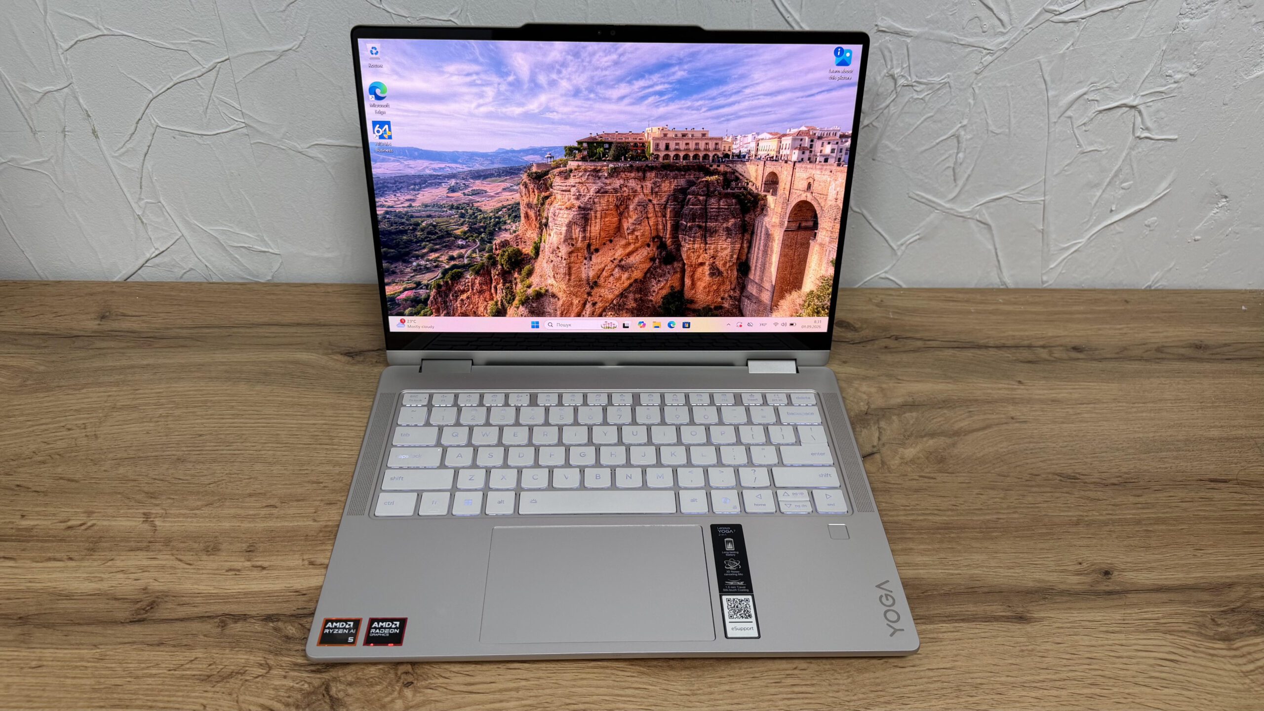 IMG_3899_result Lenovo Yoga 7 14AKP10 – Ryzen AI 5, 16GB, 512GB SSD — фото 2